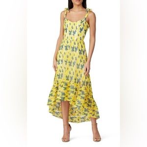 Dress the Population Wren Tie Shoulder High/Low Cocktail Dress